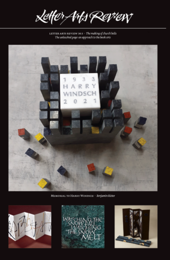 Letter Arts Review -  36.3 (International) SINGLE ISSUE