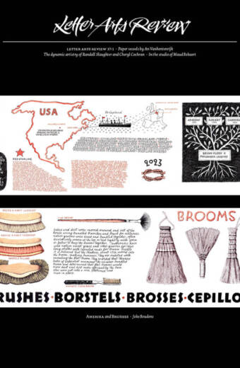 Letter Arts Review -  INTERNATIONAL  (37.1) SINGLE ISSUE