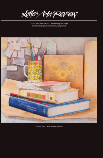 Letter Arts Review -  INTERNATIONAL  (37.2) SINGLE ISSUE